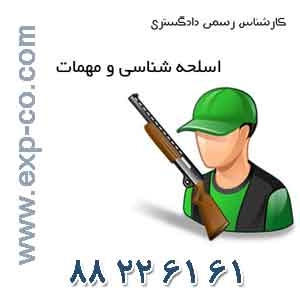 کارشناس رسمی دادگستری رشته اسلحه شناسی و مهمات