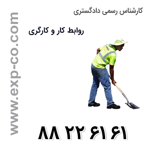 کارشناس رسمی دادگستری رشته روابط کار و کارگری