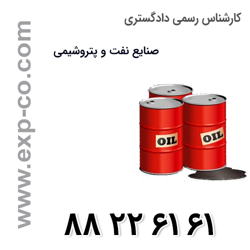 کارشناس رسمی دادگستری رشته صنایع نفت و پتروشیمی