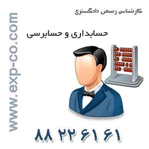 کارشناس رسمی دادگستری رشته حسابداری و حسابرسی