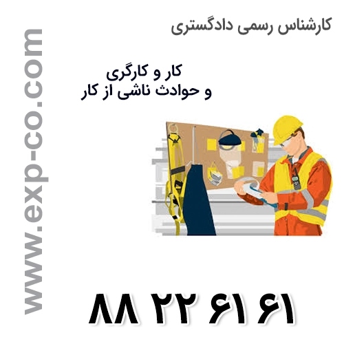 کارشناس رسمی دادگستری حوادث ناشی از کار