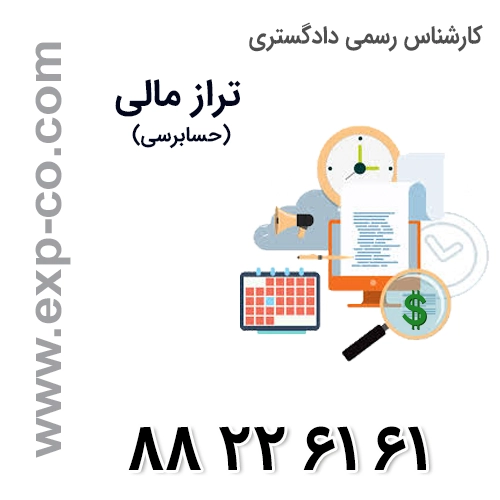 کارشناس رسمی دادگستری رشته حسابداری و حسابرسی